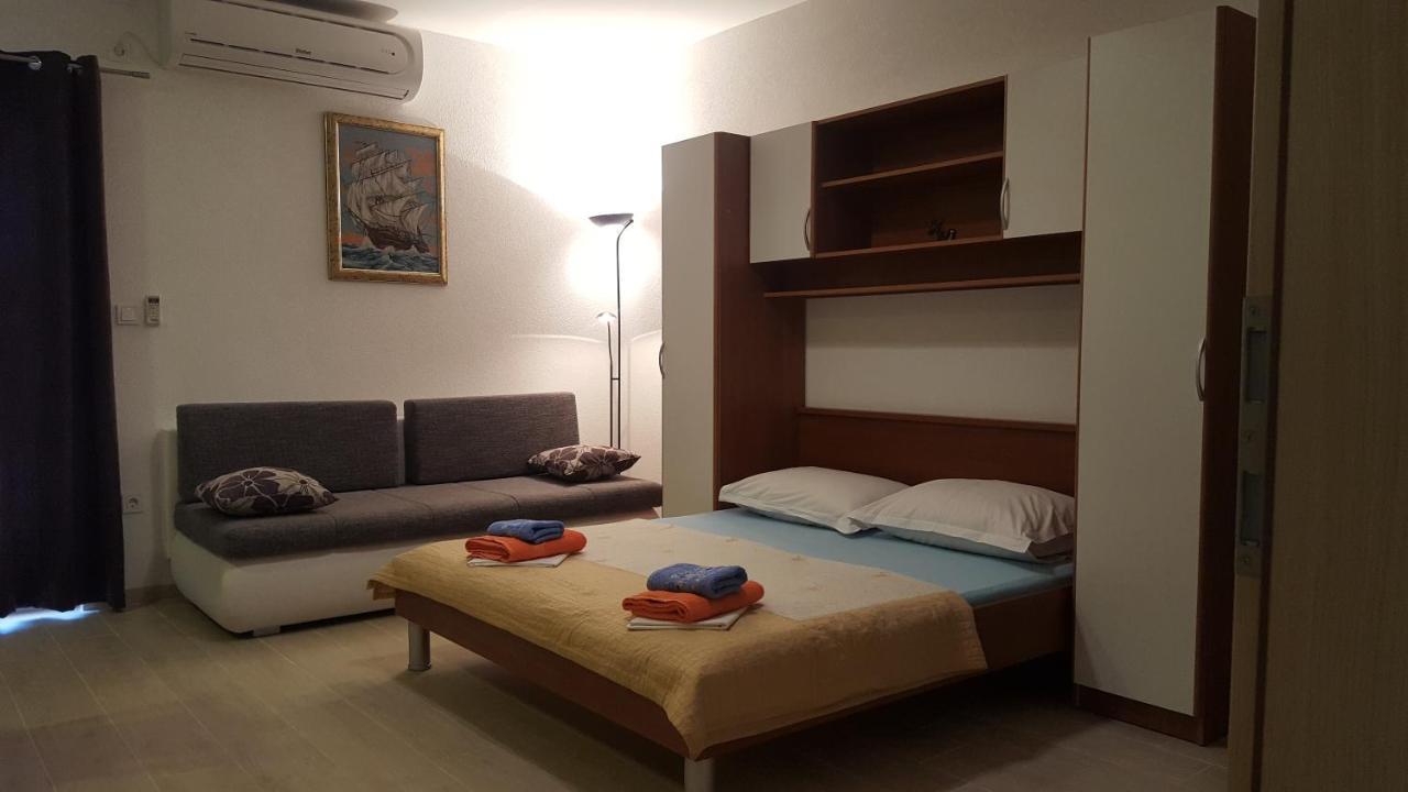 Apartments Matic Baska Voda Bagian luar foto